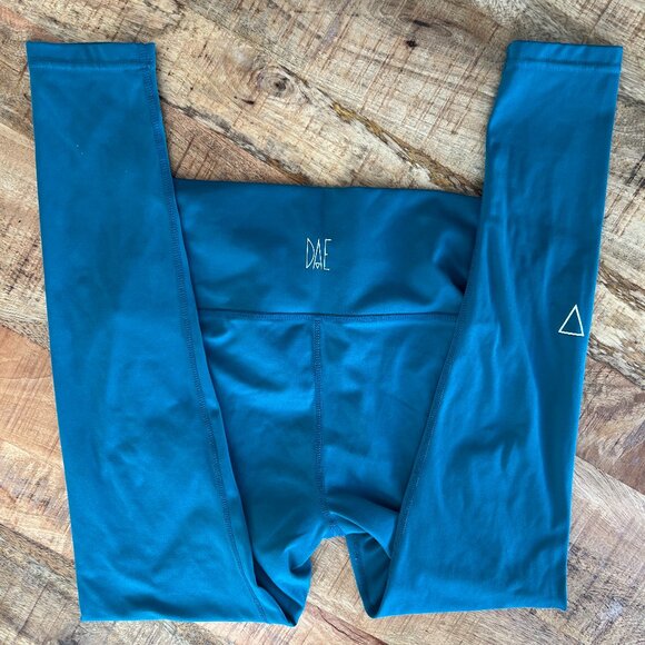 Teal High-Waist Leggings | DAE Activewear Medium - Picture 2 of 5